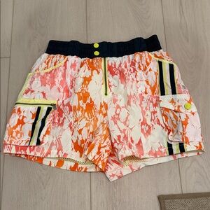 NWOT Free People Movement Floral Print Women's Shorts SZ XS